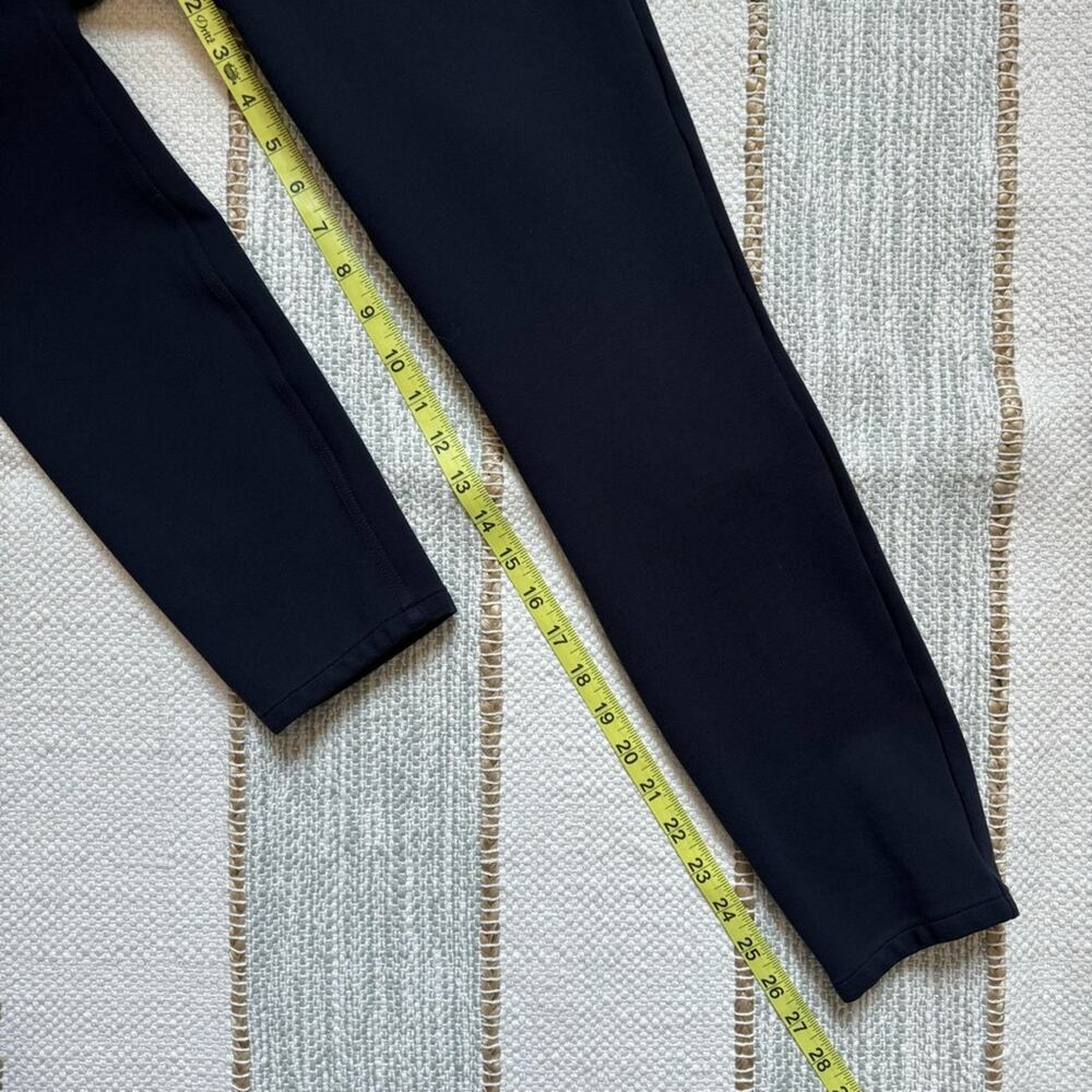 Spanx The Perfect Ankle Navy Blue High Rise Skinny Pull-On Pants Small Petite - Picture 6 of 10